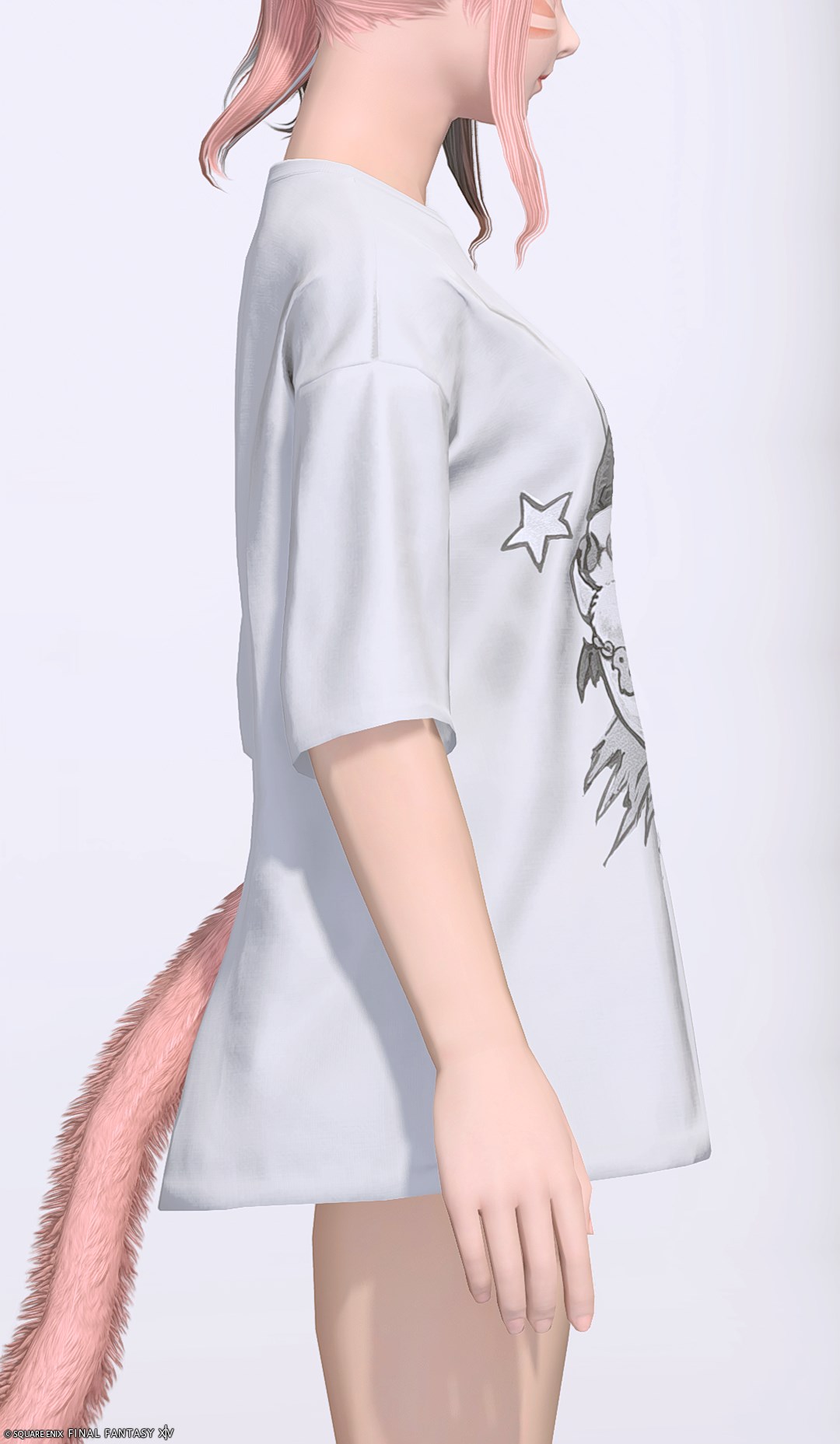 モーグリ・デイリーチュニック:オーバーサイズ | FF14ミラプリ - Oversized Moogle Neotunic - シャツ