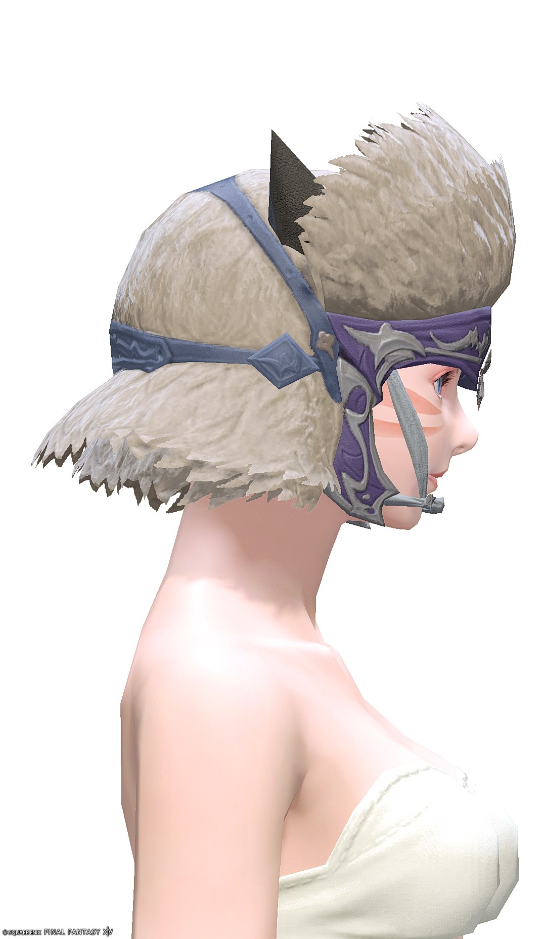 スノーコットン・レンジャーウシャンカ | FF14ミラプリ - Snow Cotton Ushanka of Aiming - 帽子/ロシア帽