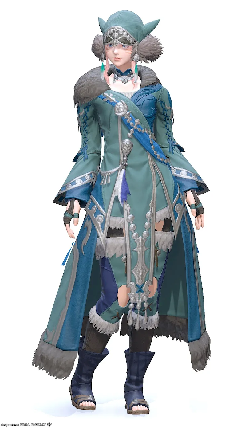 【FF14】オルコクロマイト・キャスター装備👗各種族での見た目・入手方法【レベル90製作装備】