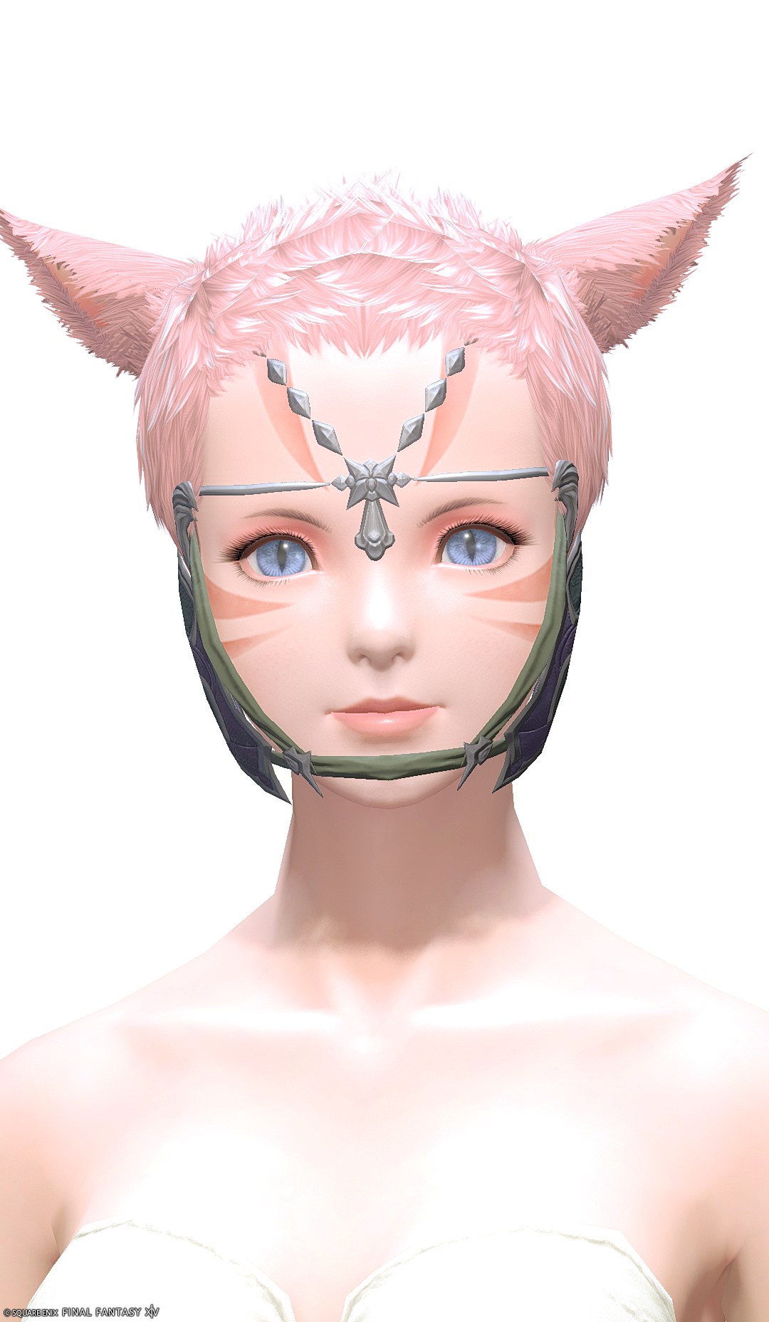 ラァー・ディフェンダーヘッドギア | FF14ミラプリ - Lar Headgear of Fending - ヘッドギア・フェイスガード