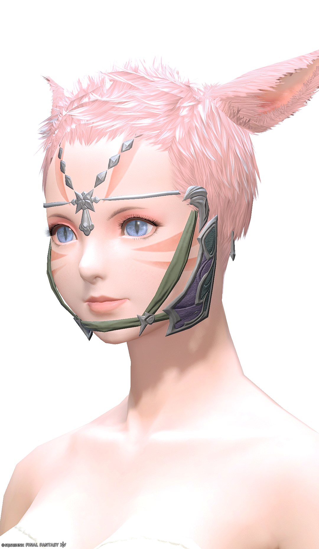 ラァー・ディフェンダーヘッドギア | FF14ミラプリ - Lar Headgear of Fending - ヘッドギア・フェイスガード