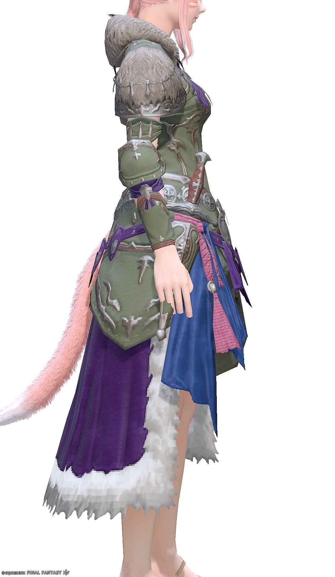 シルバリオ・ディフェンダーコート | FF14ミラプリ - Loboskin Coat of Fending - コート