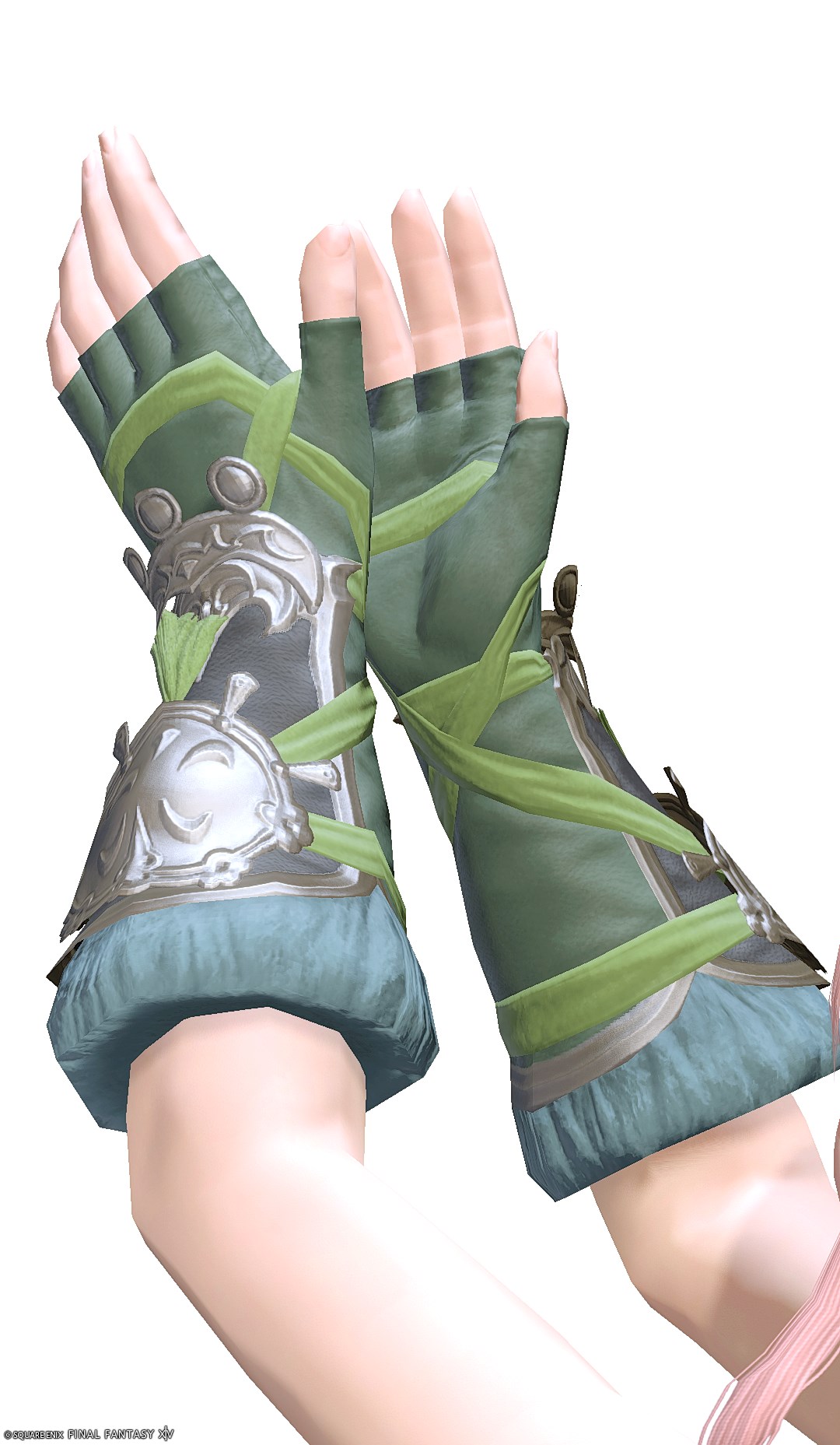 シルバリオ・スカウトフィンガレスグローブ | FF14ミラプリ - Loboskin Fingerless Gloves of Scouting - 手袋/フィンガレス