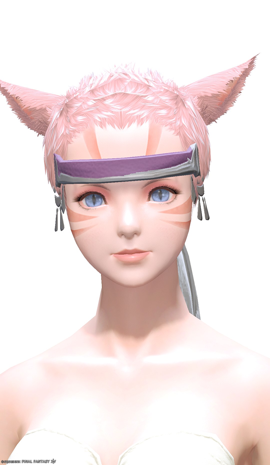 スノーコットン・ストライカーヘッドバンド | FF14ミラプリ - Snow Cotton Headband of Striking - バンダナ・ヘッドバンド