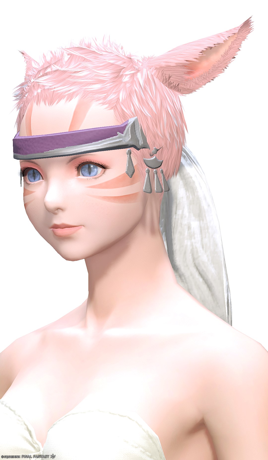 スノーコットン・ストライカーヘッドバンド | FF14ミラプリ - Snow Cotton Headband of Striking - バンダナ・ヘッドバンド