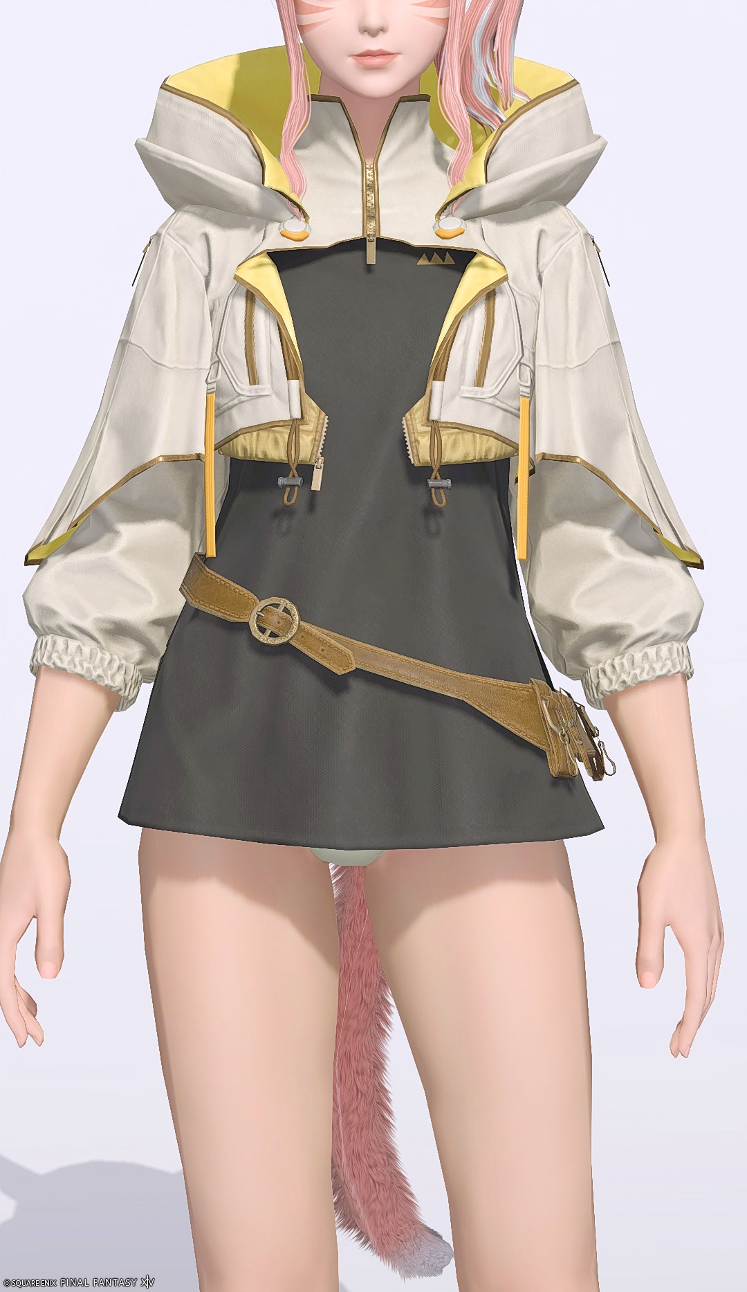 ネオシチズン・フーディー | FF14ミラプリ - Neo Citizen's Hooded Tunic - フード