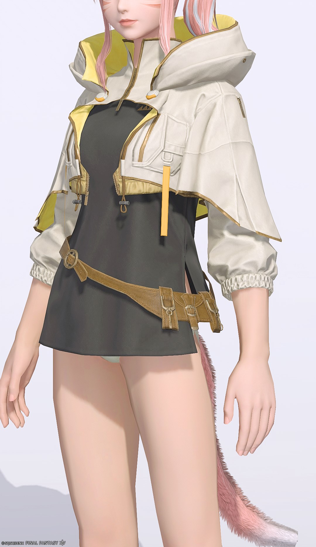 ネオシチズン・フーディー | FF14ミラプリ - Neo Citizen's Hooded Tunic - フード