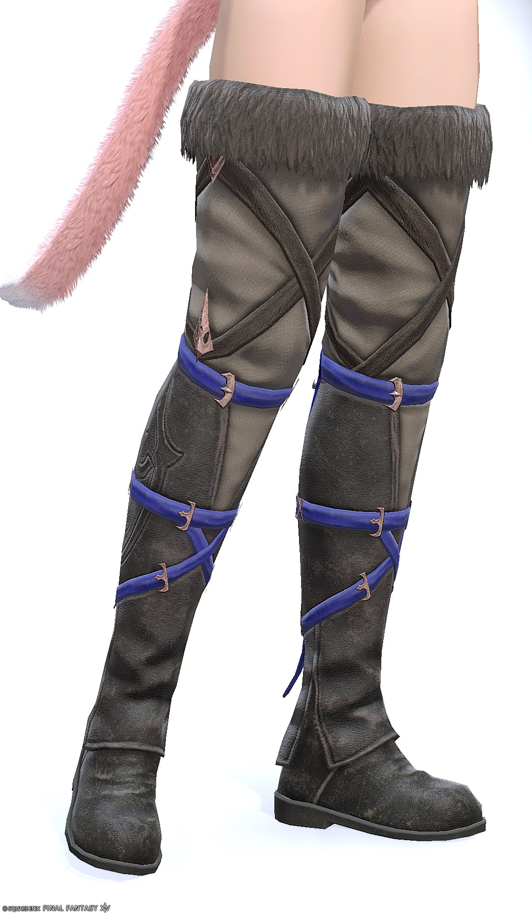 ネオキングダム・ディフェンダーサイブーツ | FF14ミラプリ - Neo Kingdom Thighboots of Fending - ブーツ