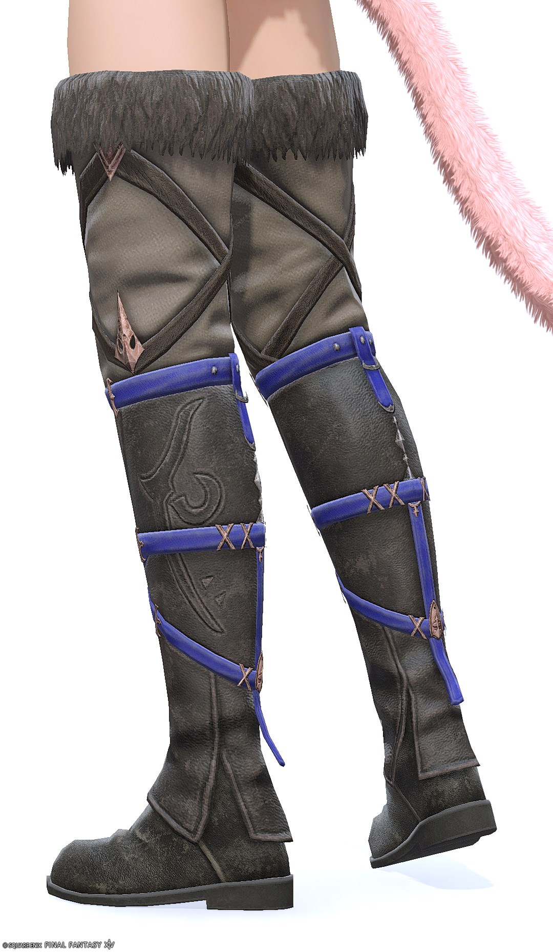 ネオキングダム・ディフェンダーサイブーツ | FF14ミラプリ - Neo Kingdom Thighboots of Fending - ブーツ