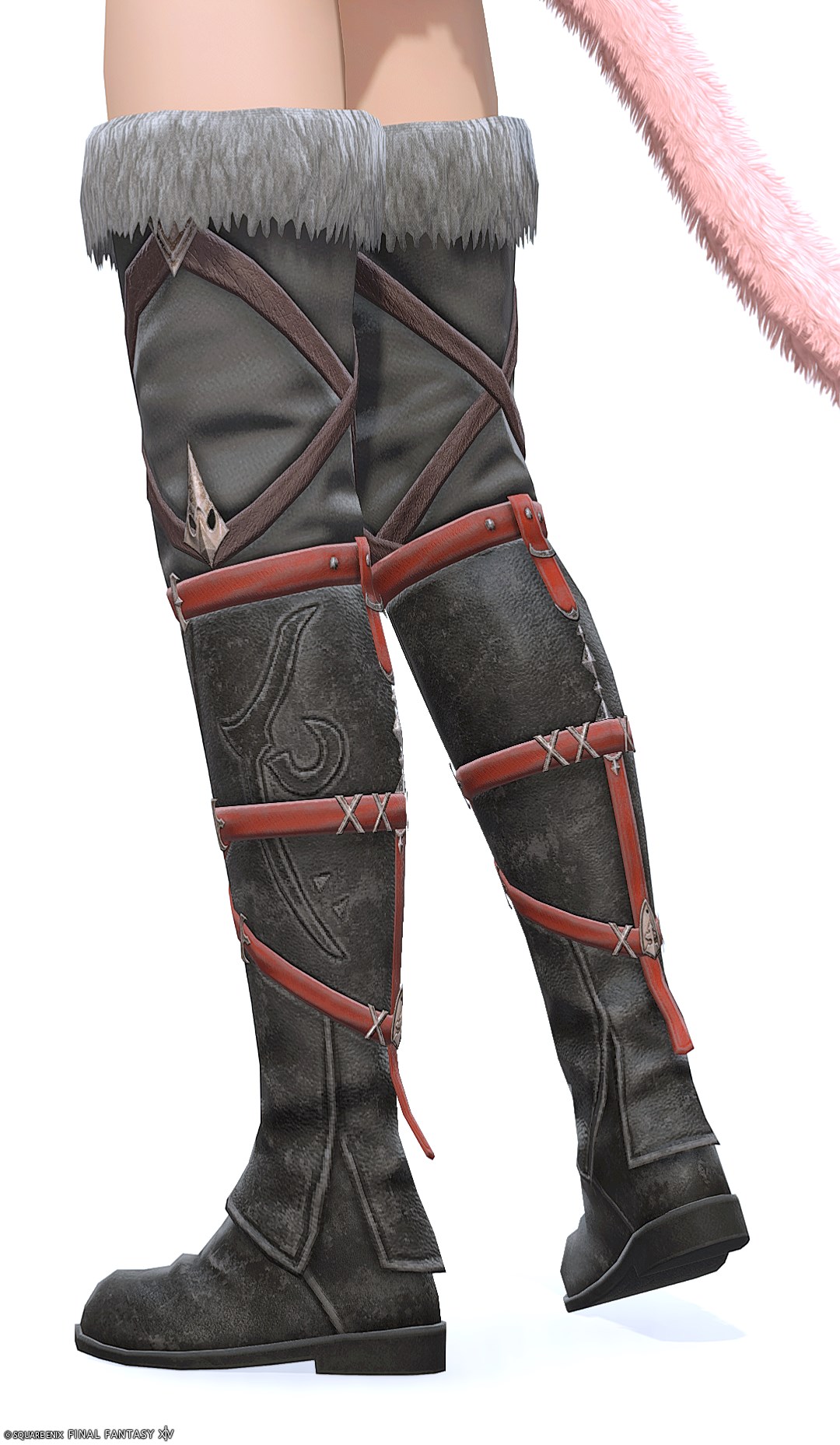 ネオキングダム・スレイヤーサイブーツ | FF14ミラプリ - Neo Kingdom Thighboots of Maiming - ブーツ