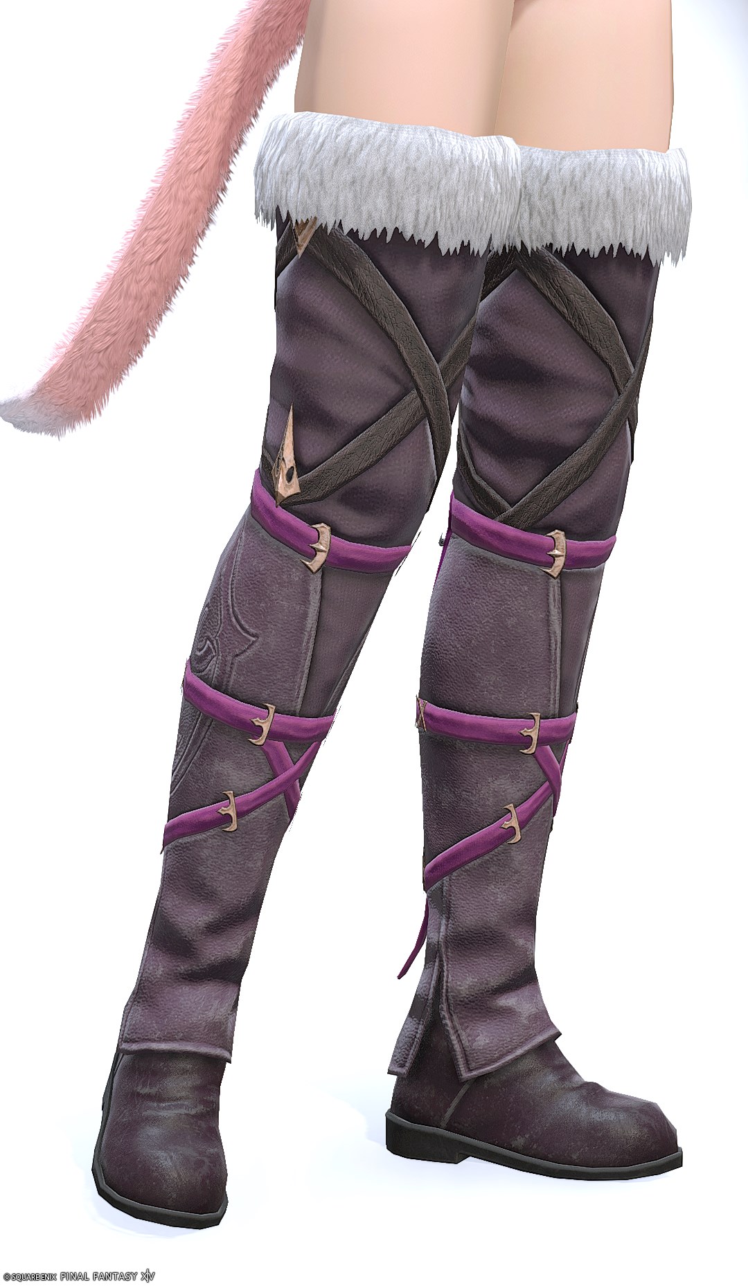 ネオキングダム・ストライカーサイブーツ | FF14ミラプリ - Neo Kingdom Thighboots of Striking - ブーツ