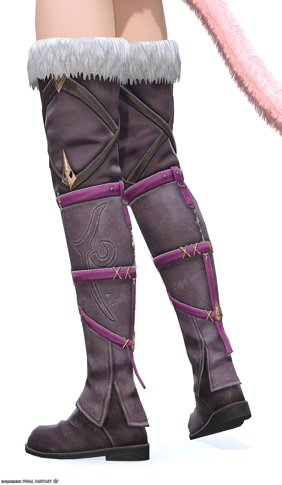 ネオキングダム・ストライカーサイブーツ | FF14ミラプリ - Neo Kingdom Thighboots of Striking - ブーツ