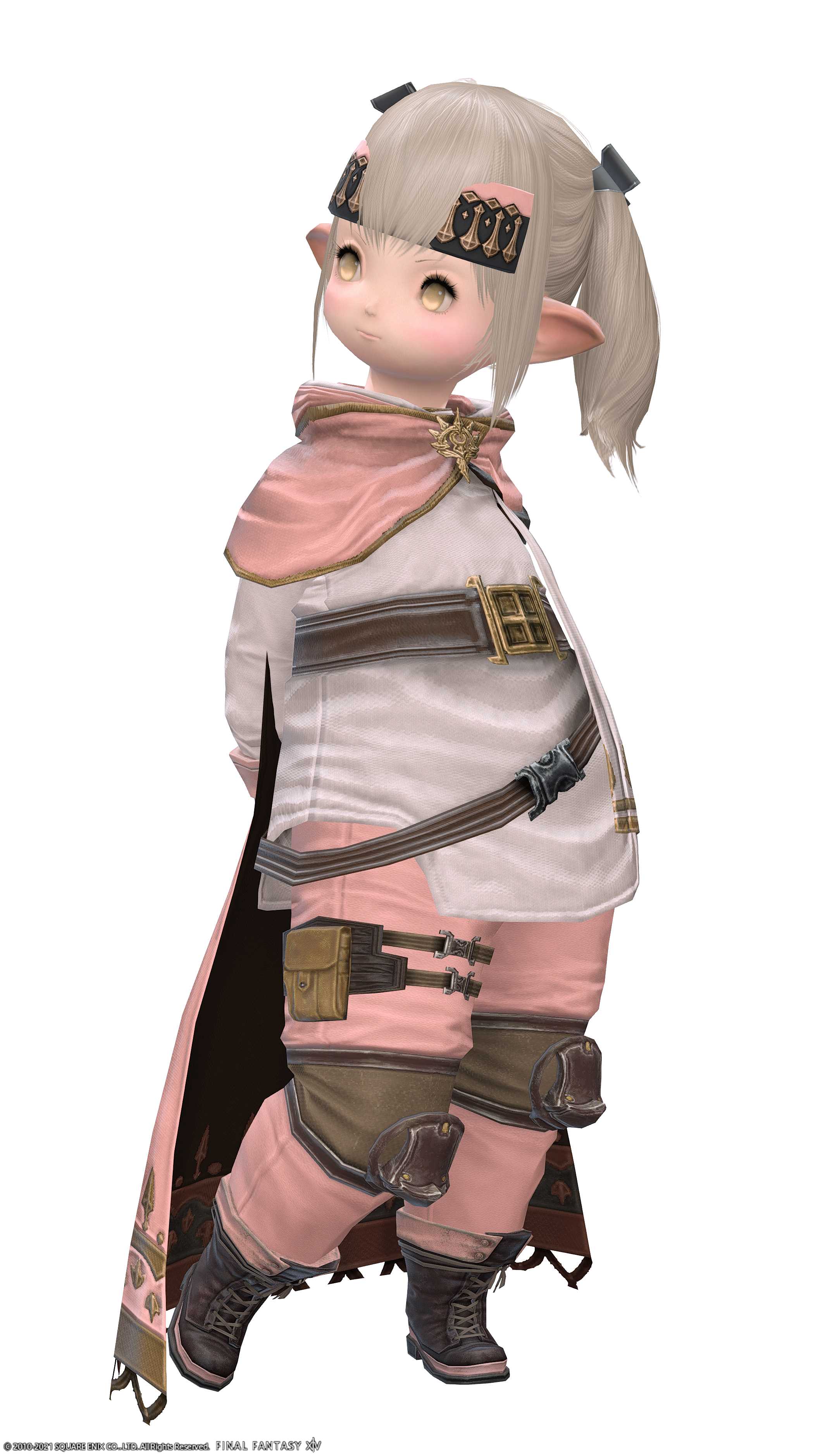 【FF14】アンドロイド旧式:格(モンク・侍)装備の見た目