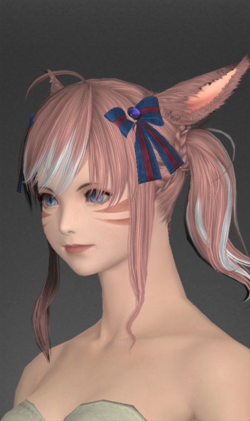 オラステリー・キャスターリボン | FF14ミラプリ - Orastery Ribbons of Casting - ヘッドドレス・ヘアアクセサリー/リボン