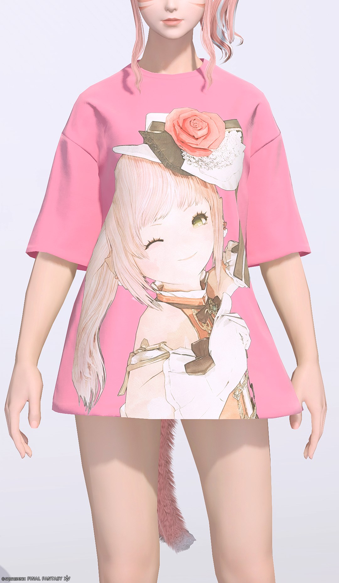 ウララ・デイリーチュニック:オーバーサイズ | FF14ミラプリ - Oversized Ulala Neotunic - Tシャツ/チュニック