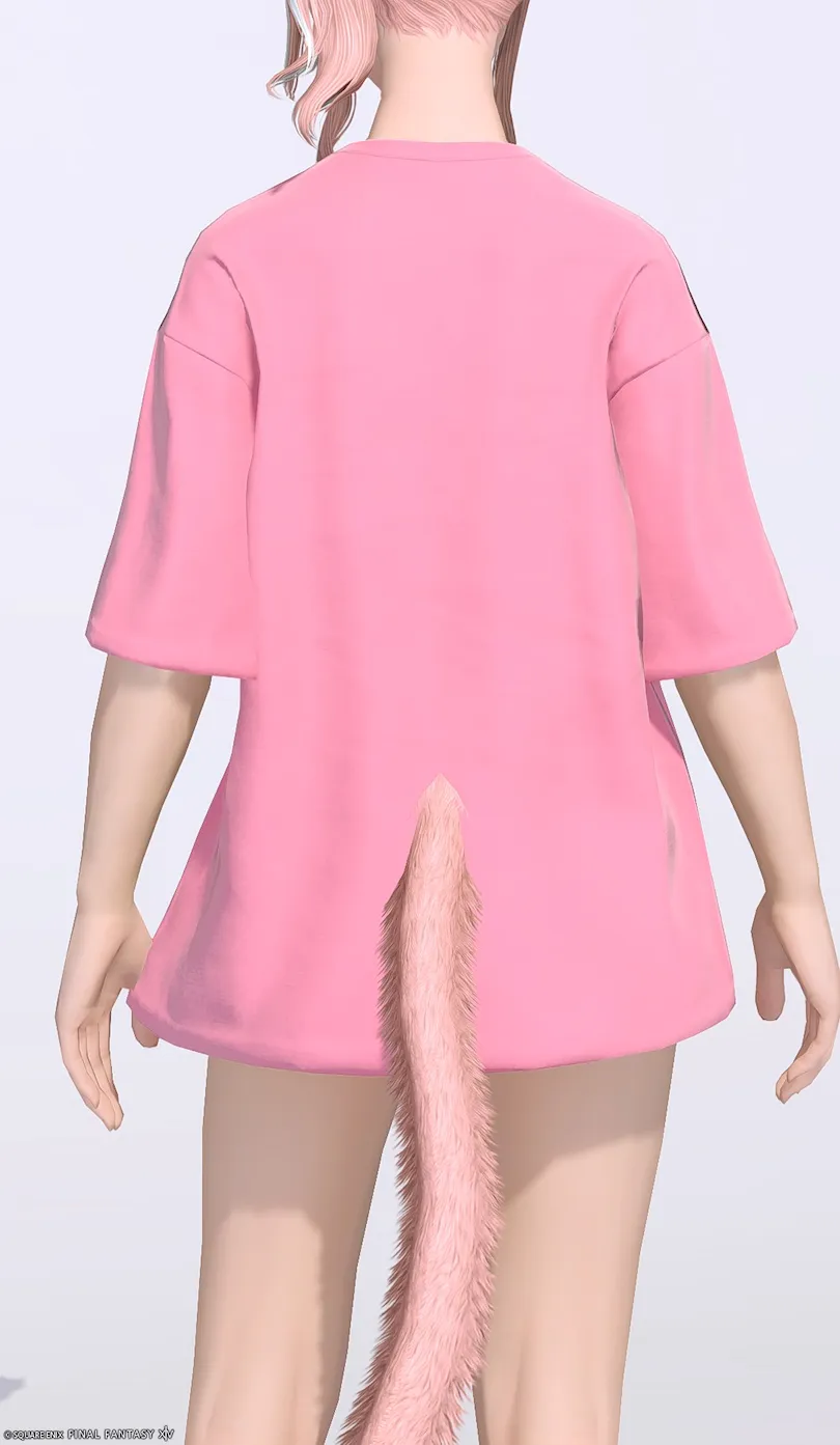 ミラプリ「ウララ・デイリーチュニック:オーバーサイズ」装備ミコッテでの見た目紹介11