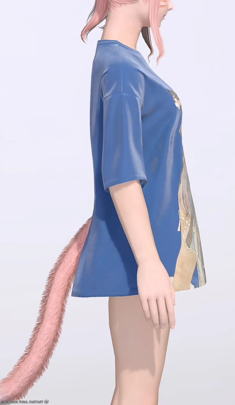 ミラプリ「マシャ・デイリーチュニック:オーバーサイズ」装備ミコッテでの見た目紹介14