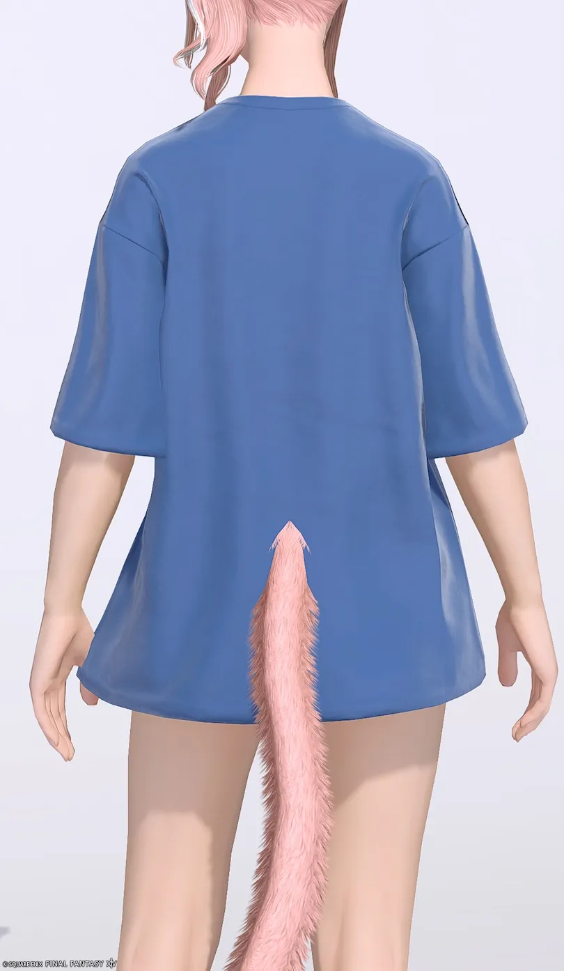 ミラプリ「マシャ・デイリーチュニック:オーバーサイズ」装備ミコッテでの見た目紹介15