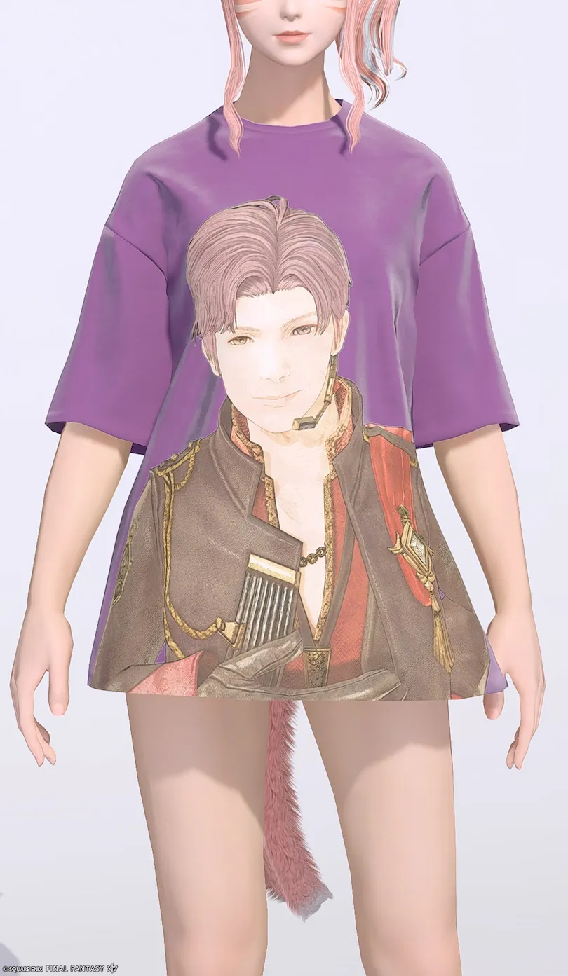 ミラプリ「ピコット・デイリーチュニック:オーバーサイズ」装備ミコッテでの見た目紹介21