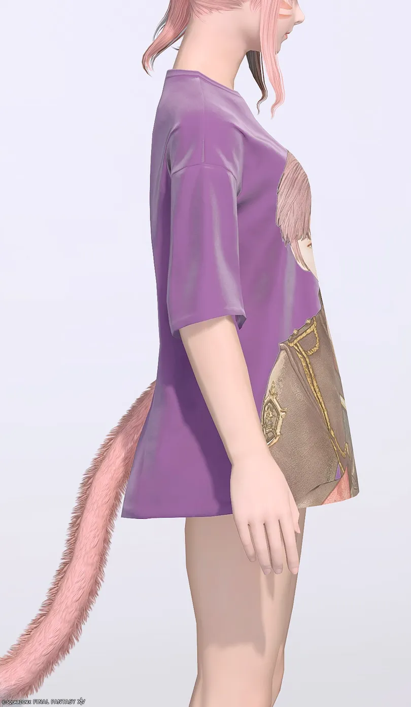 ミラプリ「ピコット・デイリーチュニック:オーバーサイズ」装備ミコッテでの見た目紹介22