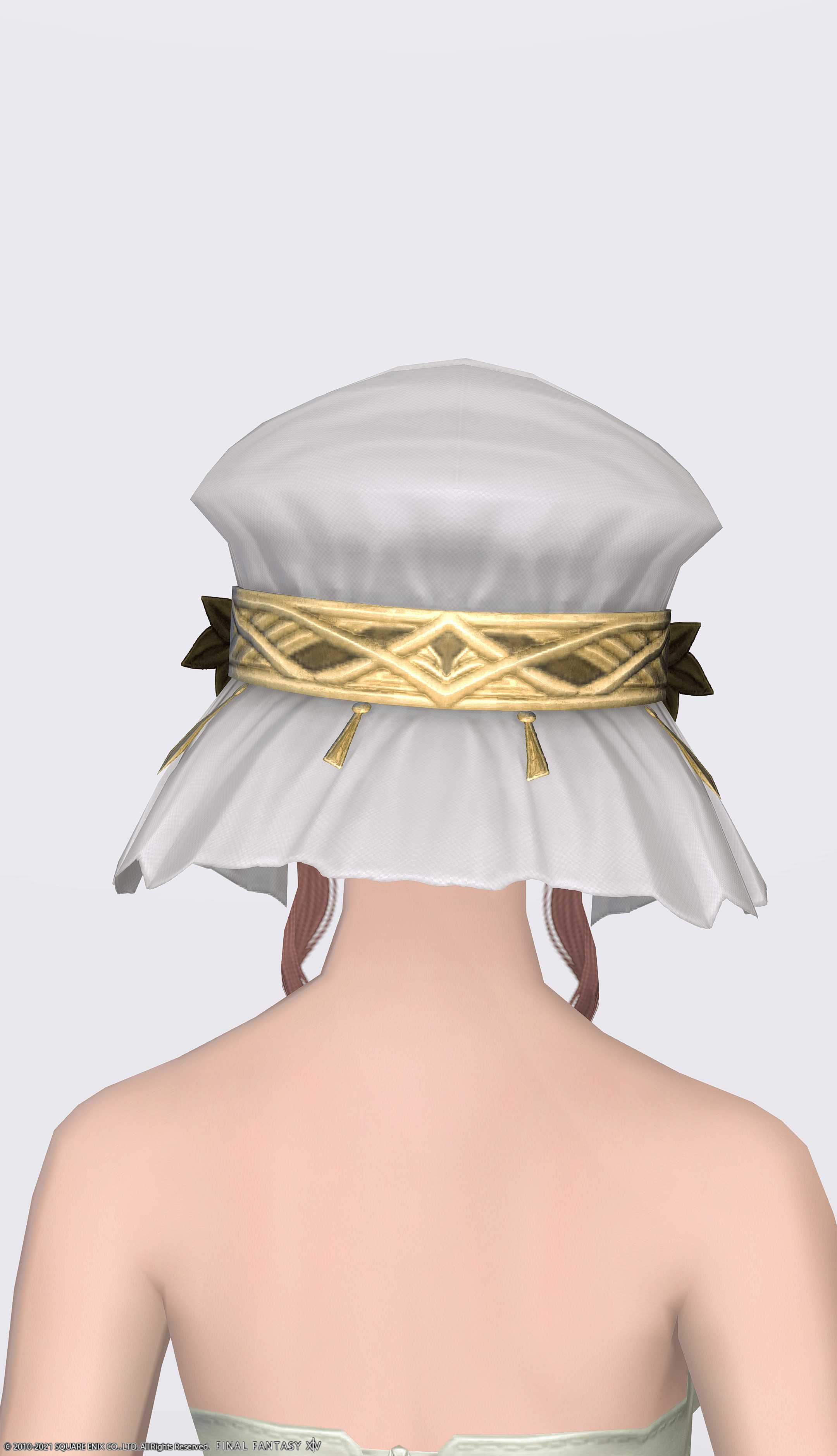 パンテオン・ヒーラーハット | FF14ミラプリ - Panthean Hat of Healing - 帽子/その他帽子