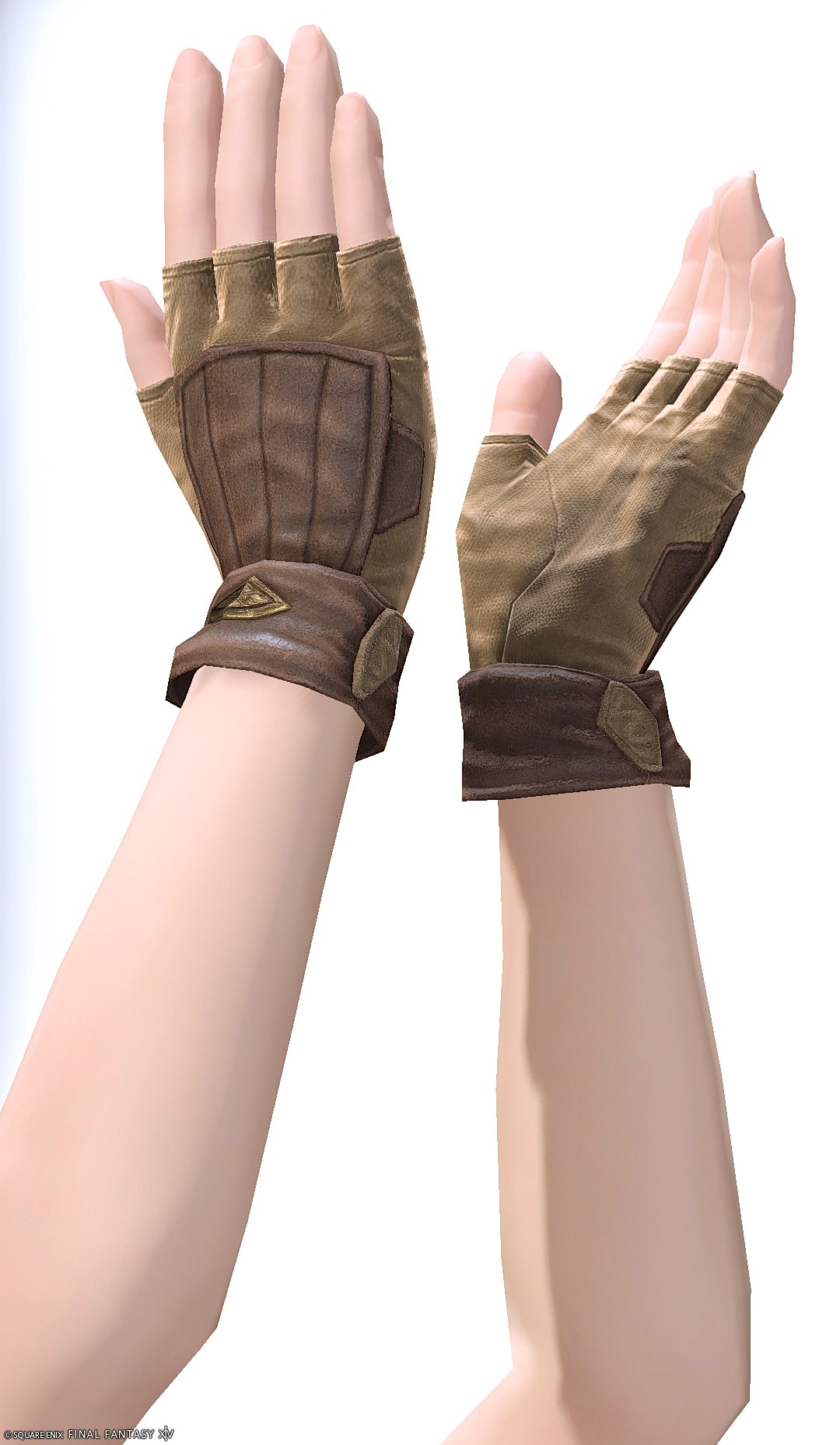 ペタゴジィ・ハーフグローブ | FF14ミラプリ - Pedagogy Halfgloves - 手袋/フィンガレス