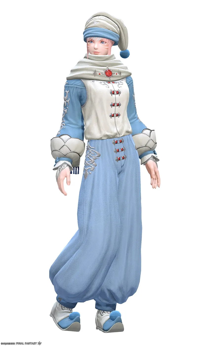 【FF14】ファントムヴィジョン・ヒーラー装備👗各種族での見た目・入手方法【クレセントアイル】
