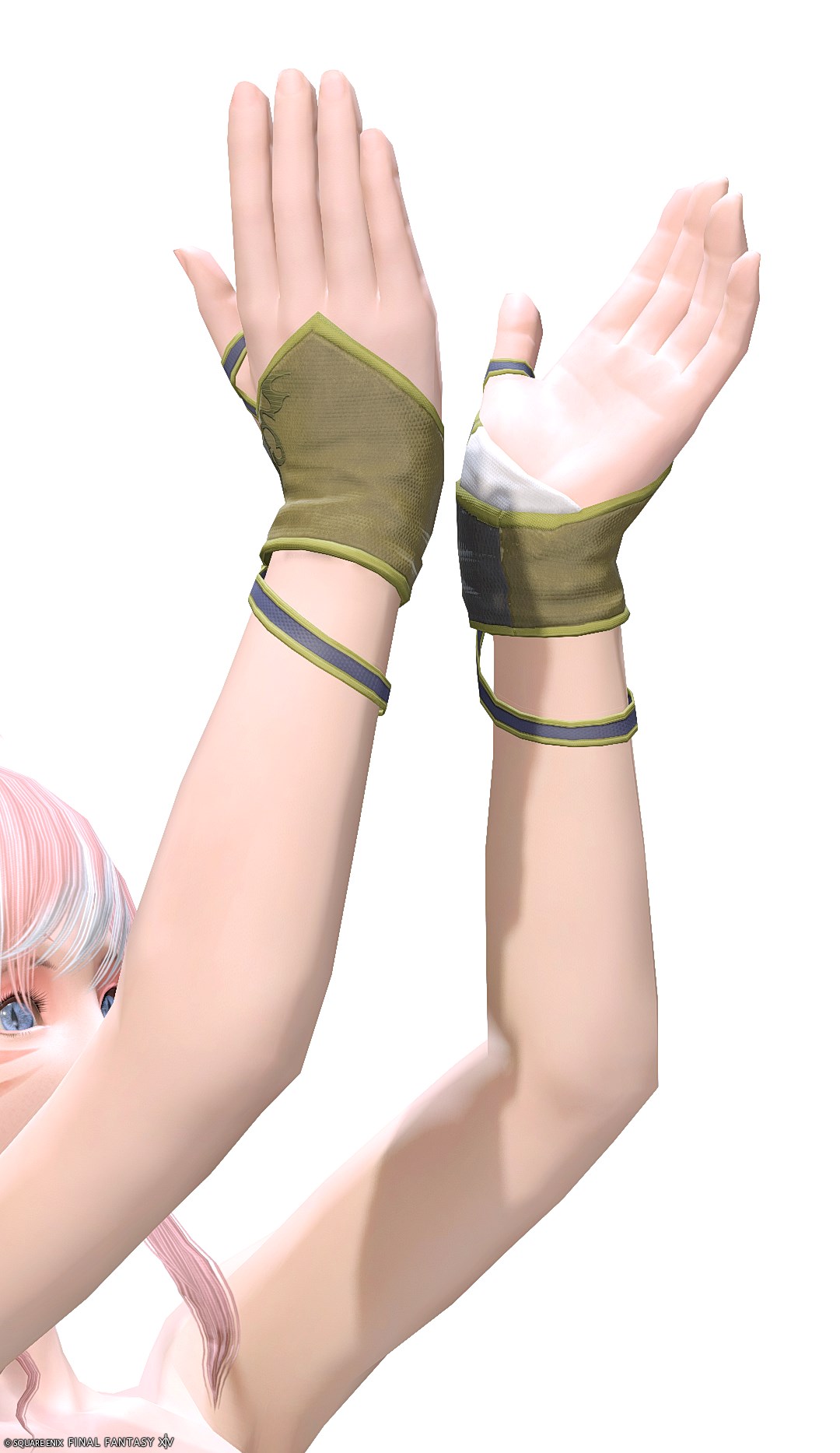 ファントムヴィジョン・スカウトリストラップ | FF14ミラプリ - Phantom Vision Wristwraps of Scouting - アームドレス