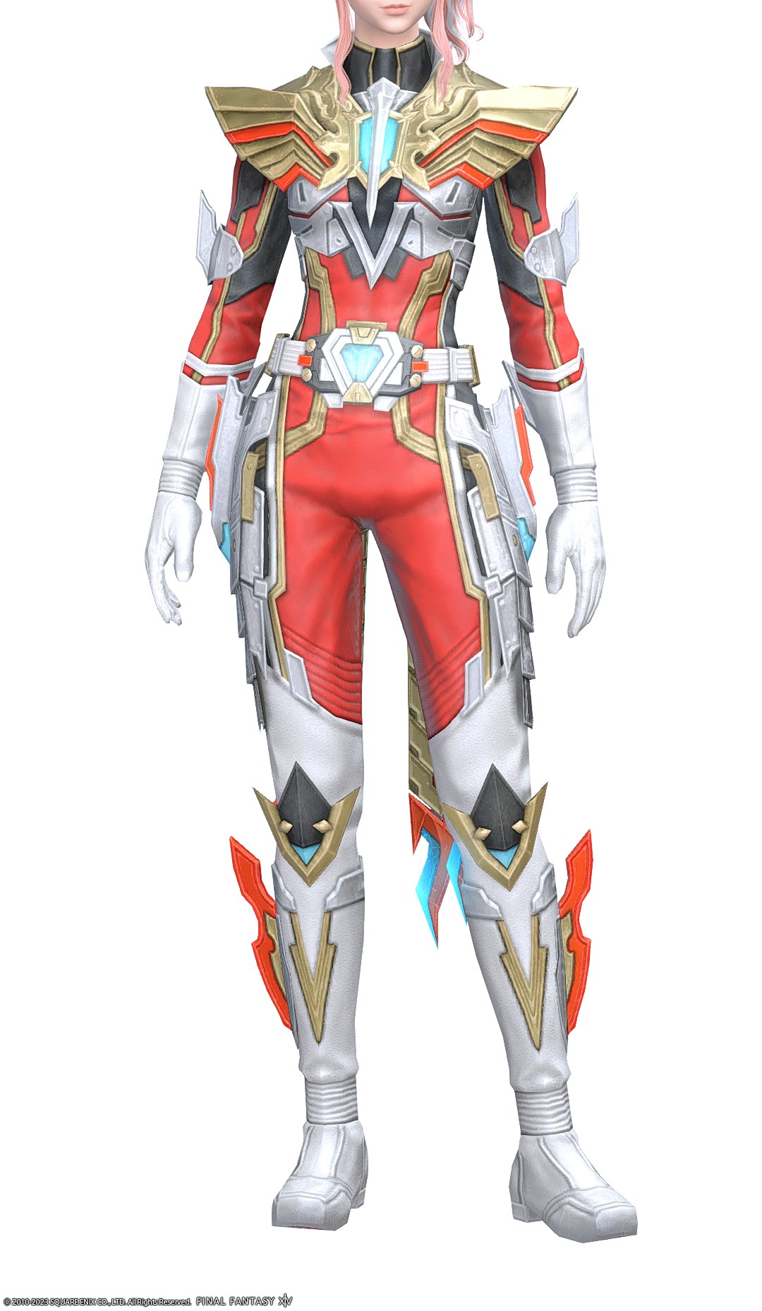 フェニックスヒーロー・スーツ | FF14ミラプリ - Phoenix Riser Suit - オールインワン/着ぐるみ・スーツ
