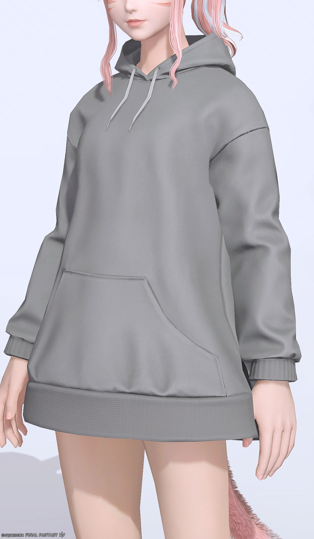 プレーンフーディー:オーバーサイズ | FF14ミラプリ - Oversized Plain Hooded Tunic - フード