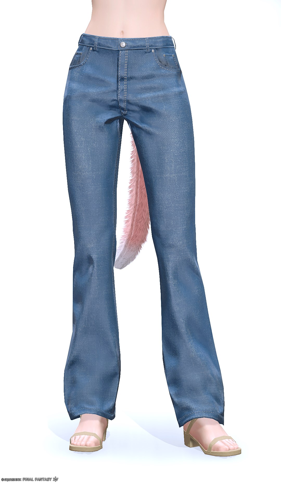 ベルボトム・ツイルパンツ | FF14ミラプリ - Bell-bottom Twill Trousers - パンツ/フレア
