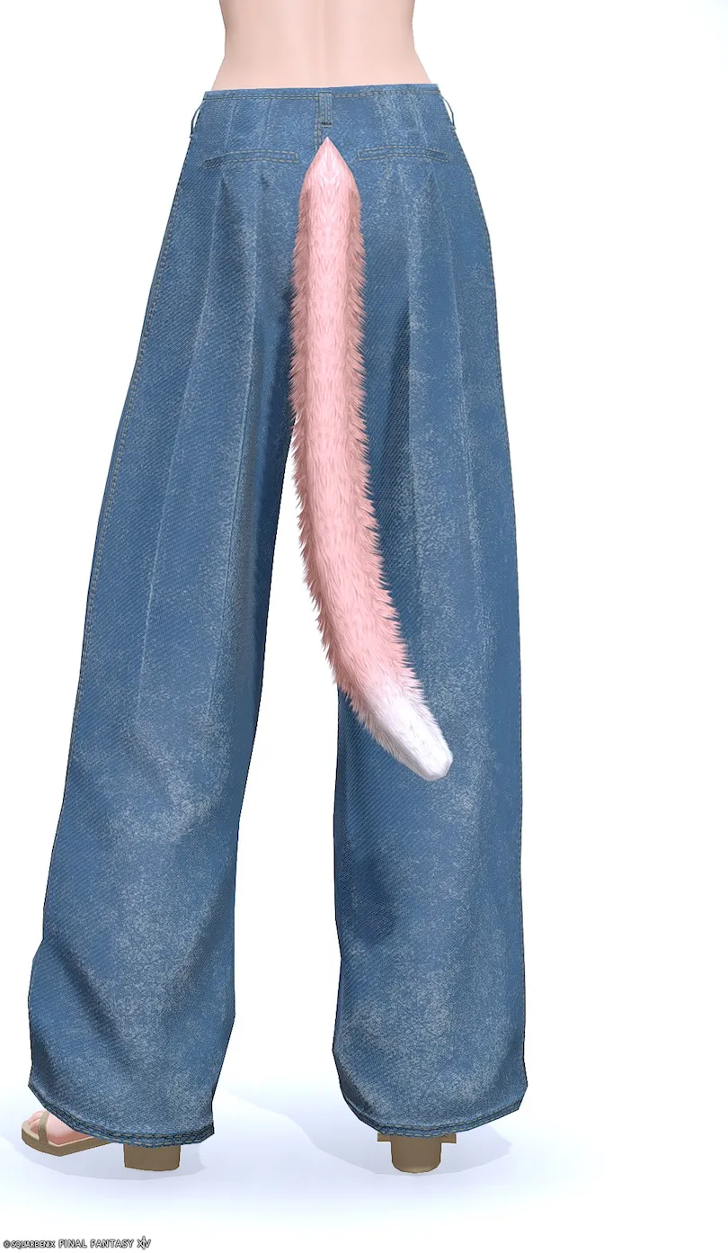 ミラプリ「バギー・ツイルパンツ」装備ミコッテでの見た目紹介29