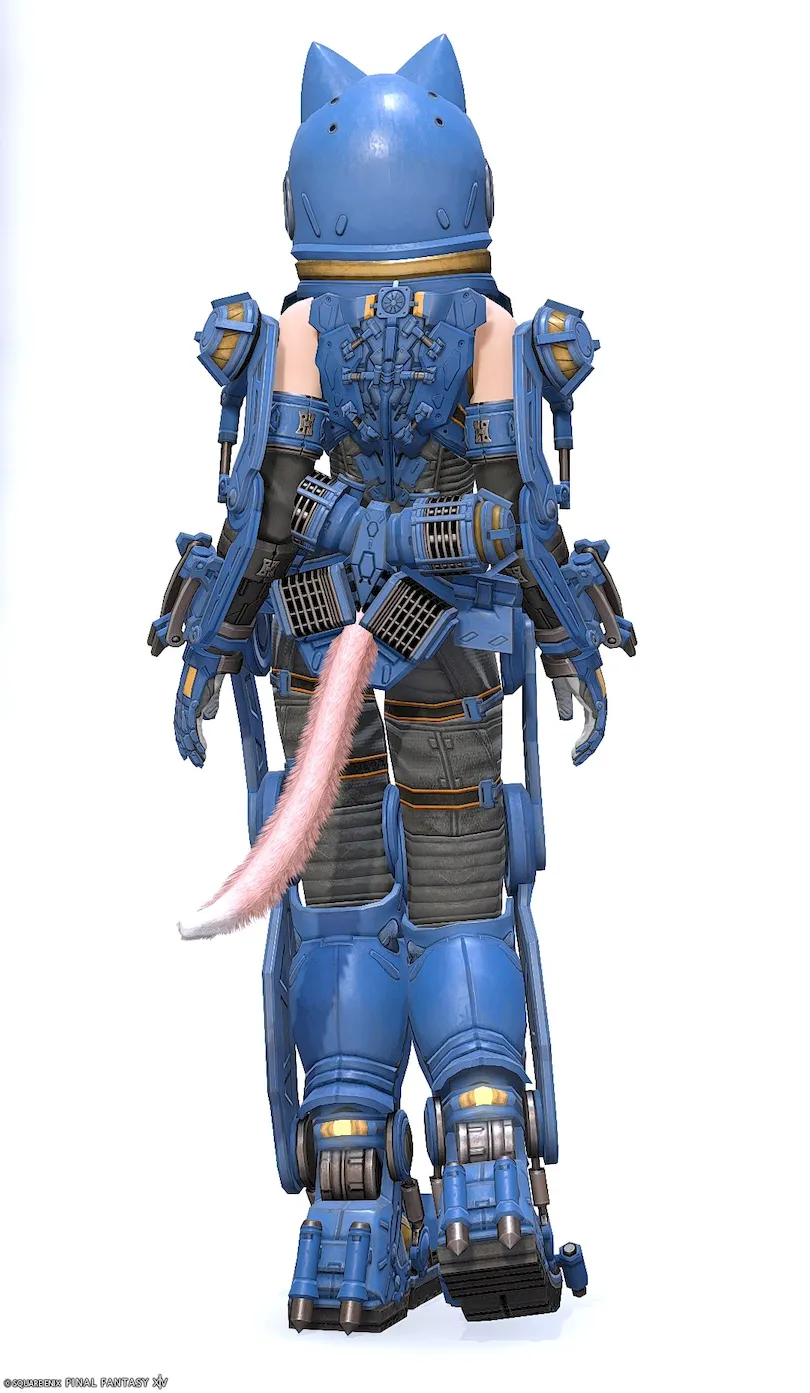 ミラプリ「コスモパワード」装備ミコッテでの見た目紹介2