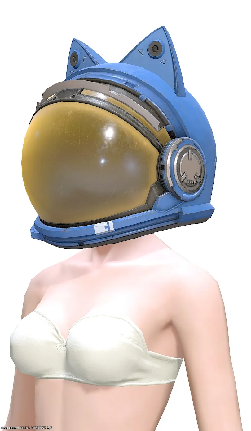 ミラプリ「コスモパワードヘルム」装備ミコッテでの見た目紹介6