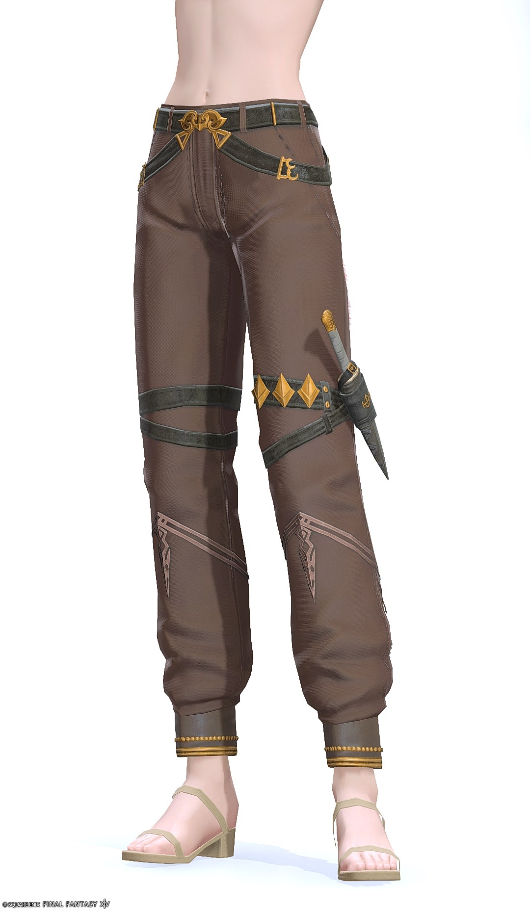 プレマジテック・レンジャーケクス | FF14ミラプリ - Praemagitek Kecks of Aiming - パンツ/ブーツイン