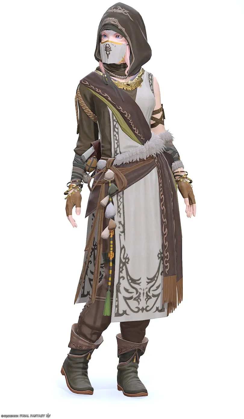 【FF14】プレマジテック・レンジャー装備👗各種族での見た目・入手方法【妖異侵攻 クルティウス魔導工廠】