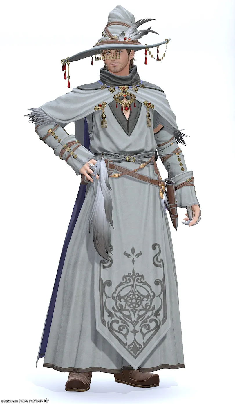 【FF14】プレマジテック・ヒーラー（白魔道士・学者・占星術師・賢者）装備の見た目