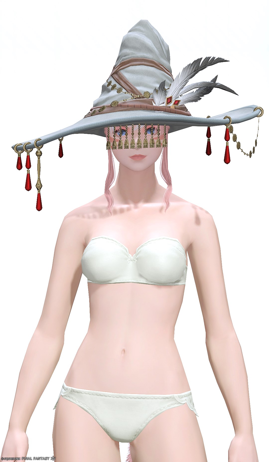 プレマジテック・ヒーラーハット | FF14ミラプリ - Praemagitek Hat of Healing - 帽子/ハット/魔女帽子