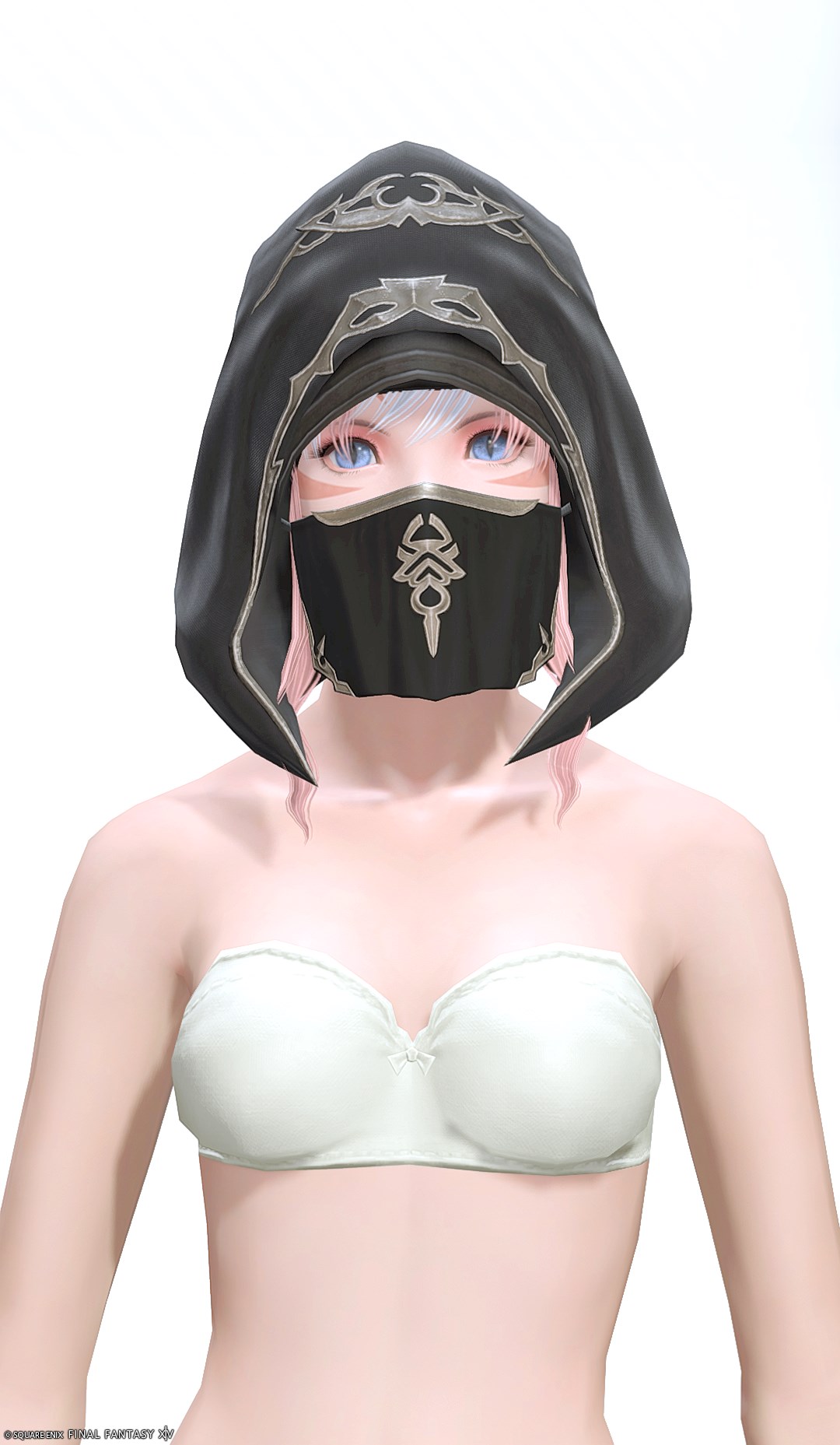 プレマジテック・ストライカーフード | FF14ミラプリ - Praemagitek Hood of Striking - ヴェール/フード