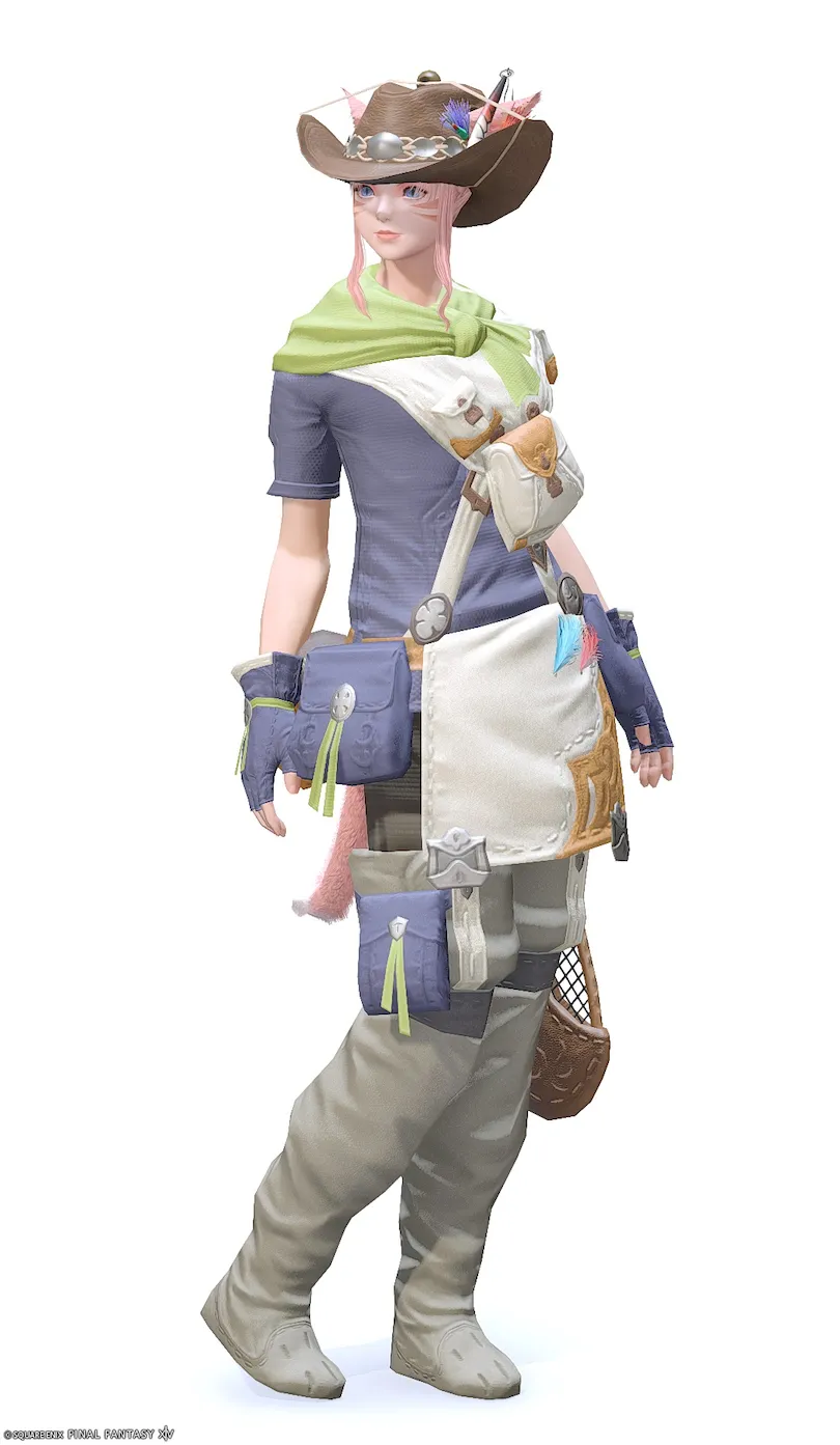 【FF14】漁師AF1装備👗各種族での見た目・入手方法【フィッシャー】