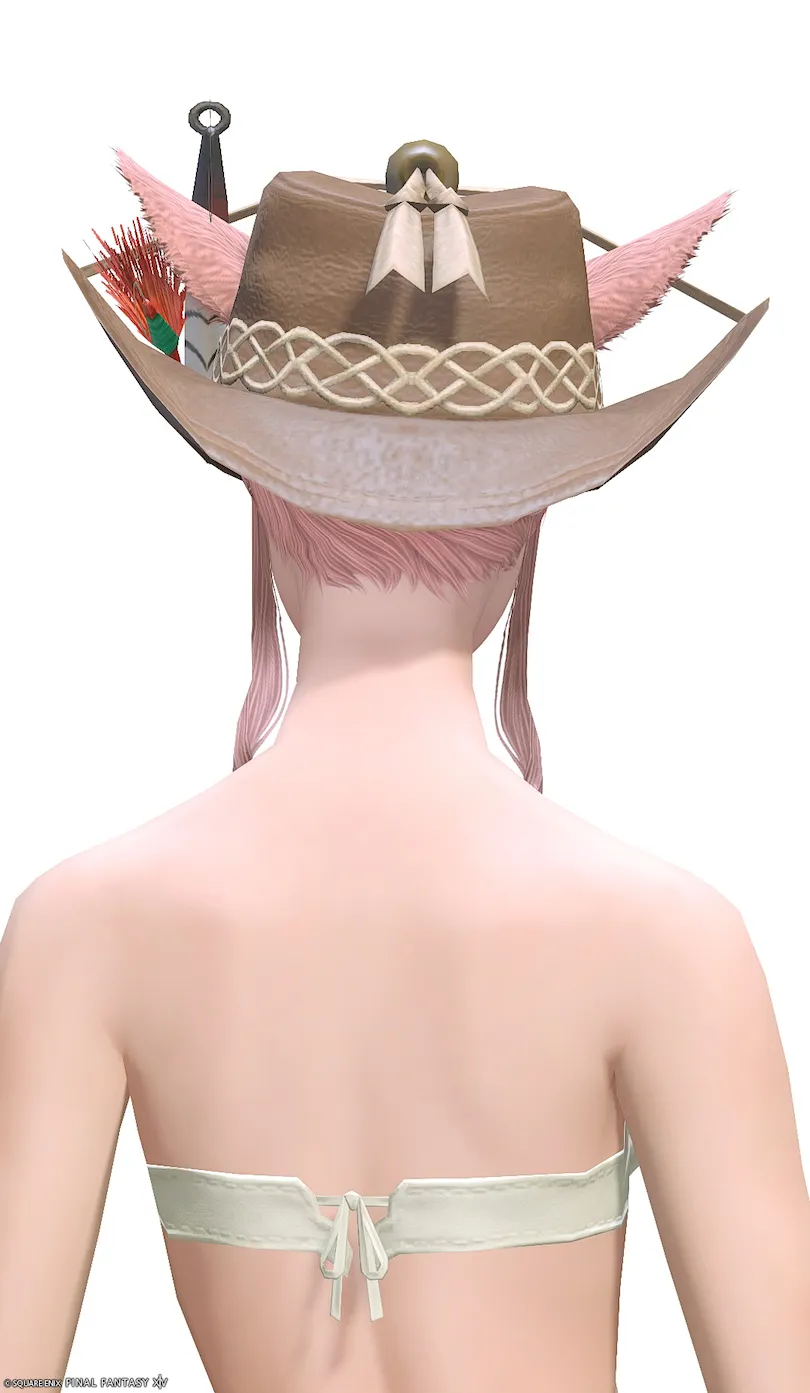 ミラプリ「フィッシャーハット」装備ミコッテでの見た目紹介5