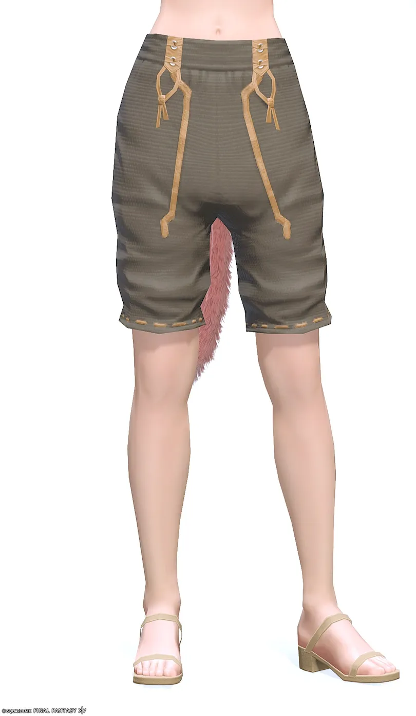 ミラプリ「フィッシャーガスキン」装備ミコッテでの見た目紹介13