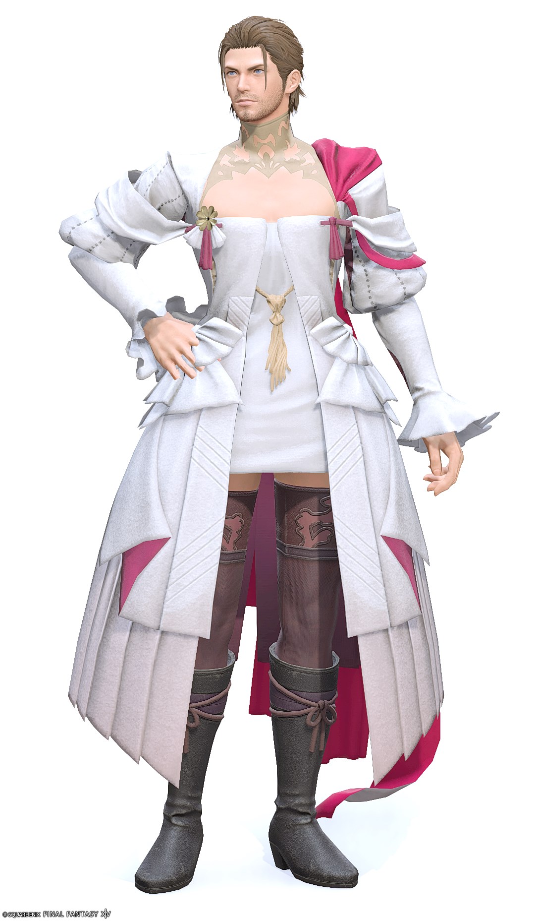 【FF14】マシュリー・コスチュームセット装備👗各種族での見た目・入手方法【FFBE幻影戦争コラボ】