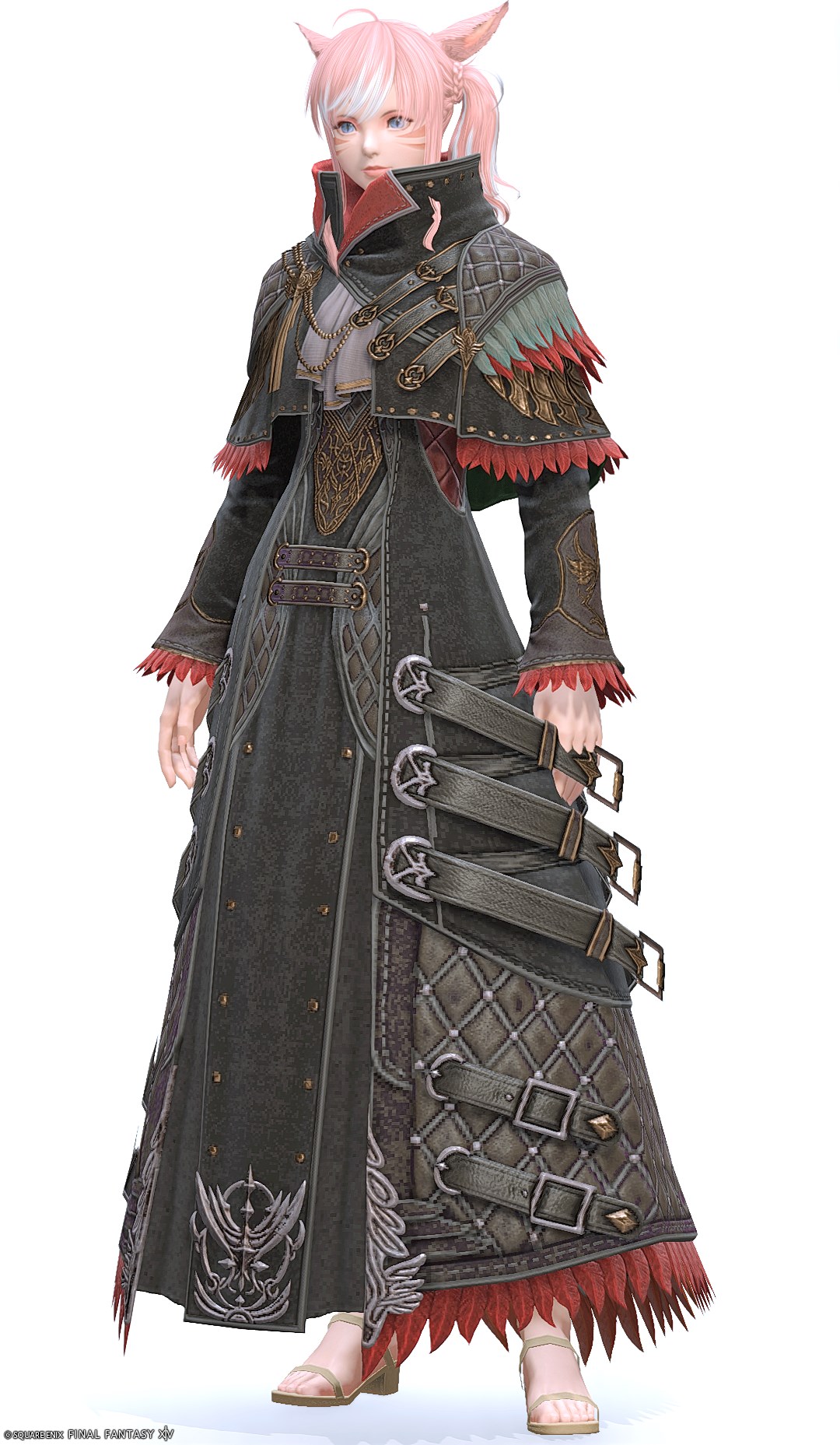 ケーツハリー・キャスターローブ | FF14ミラプリ - Quetzalli Robe of Casting - ローブ