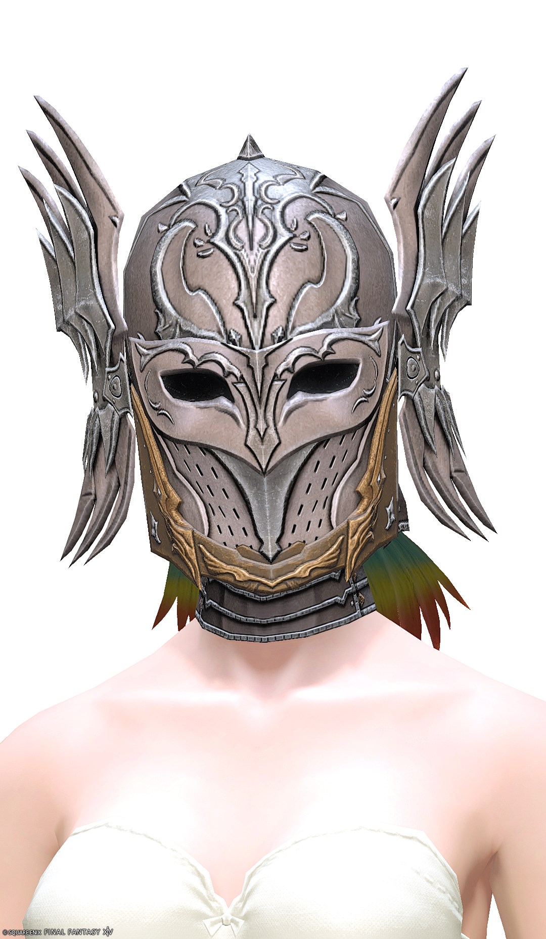 ケーツハリー・ディフェンダーヘルム | FF14ミラプリ - Quetzalli Helm of Fending - 兜