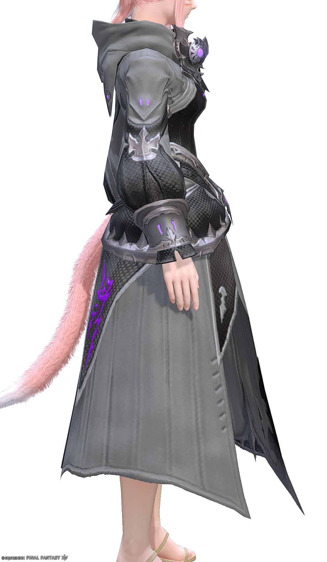 サンダーヤードシルク・キャスターコート | FF14ミラプリ - Thunderyards Silk Coat of Casting - コート