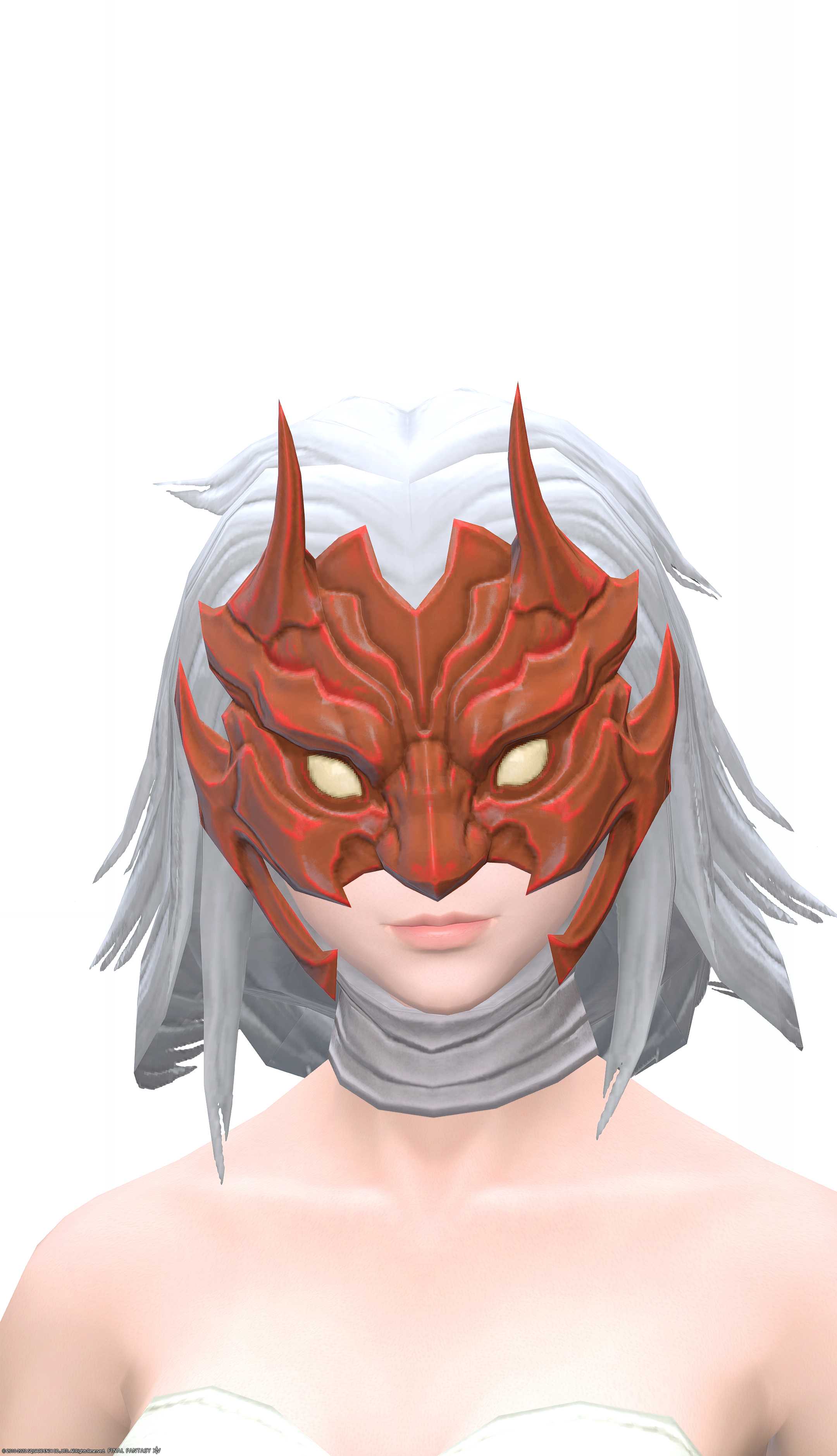 羅刹面【武士】 | FF14ミラプリ - Rakshasa Mask of Fending - マスク