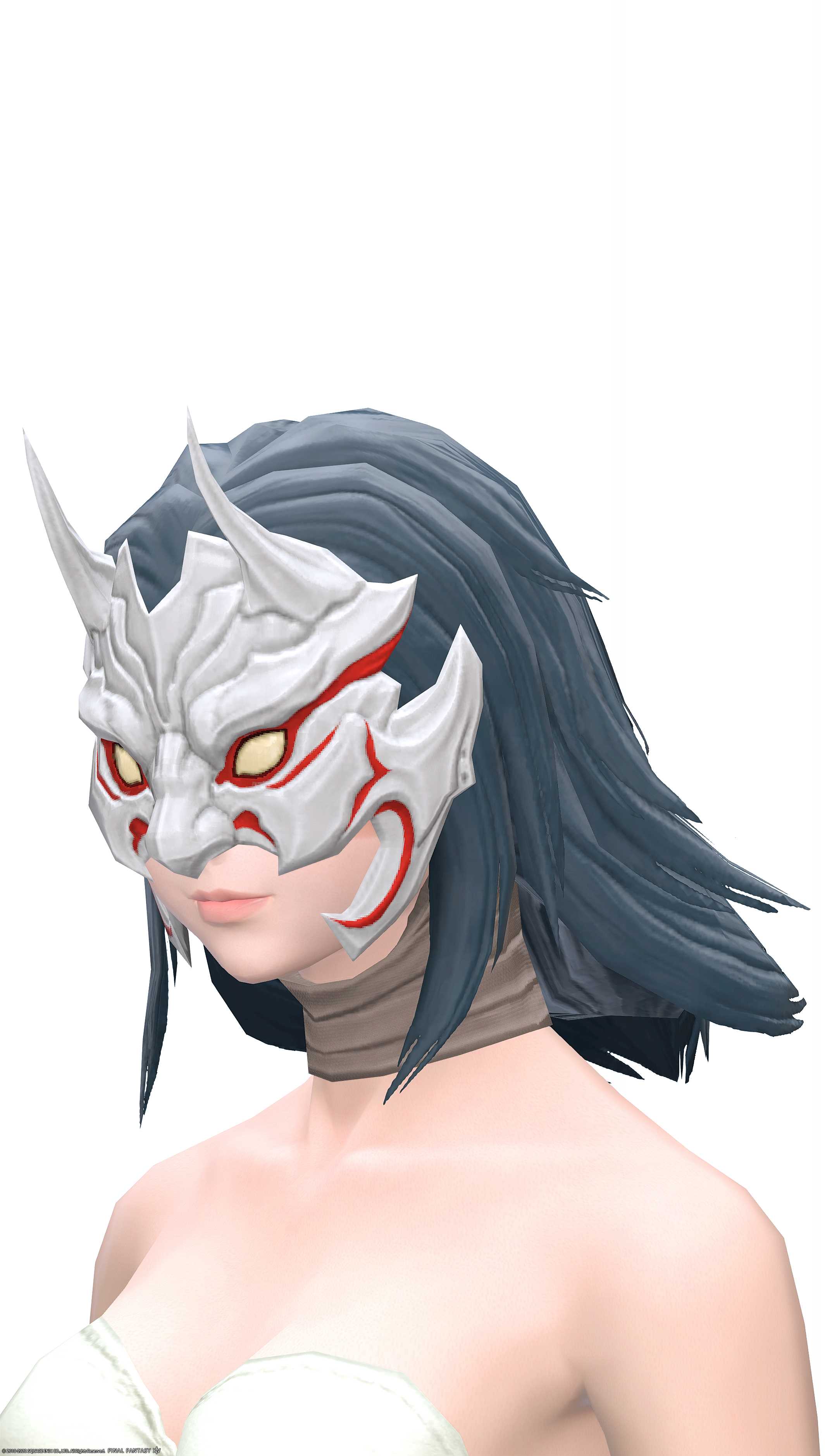 羅刹面【槍士】 | FF14ミラプリ - Rakshasa Mask of Maiming - マスク