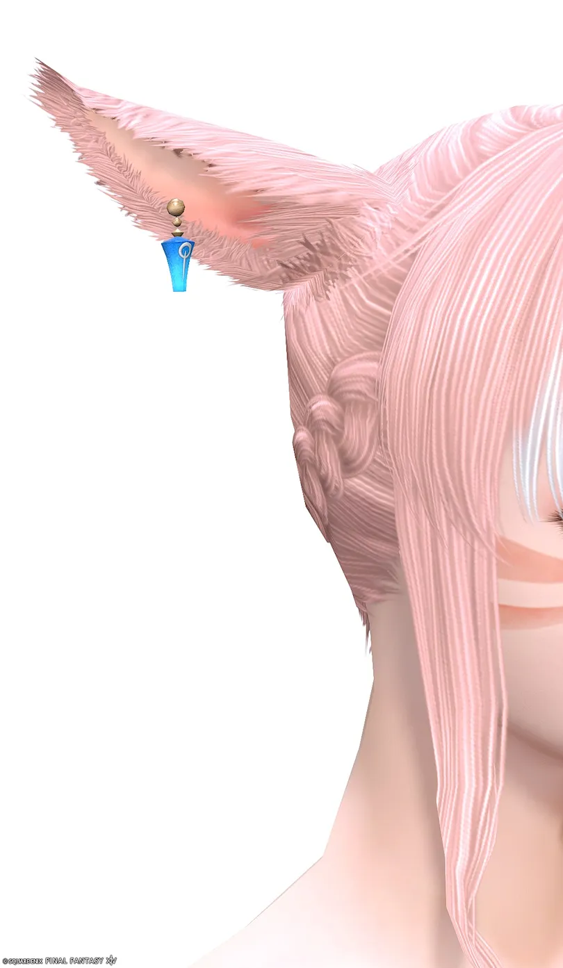 ミラプリ「レルムローマー・ピアス」装備ミコッテでの見た目紹介4