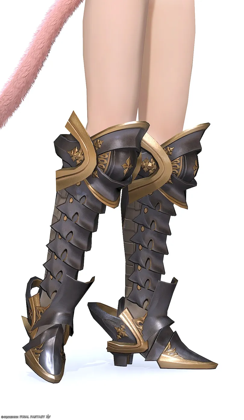 ミラプリ「レルムローマー・グリーヴ」装備ミコッテでの見た目紹介15